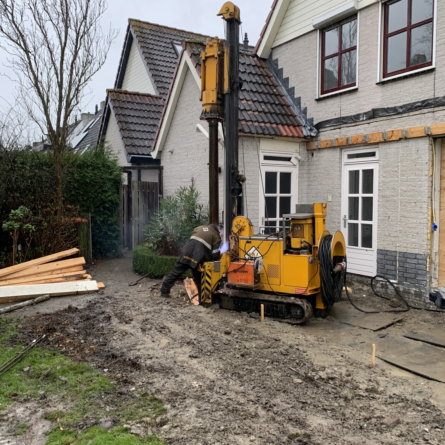 Heiwerkzaamheden zijn gestart