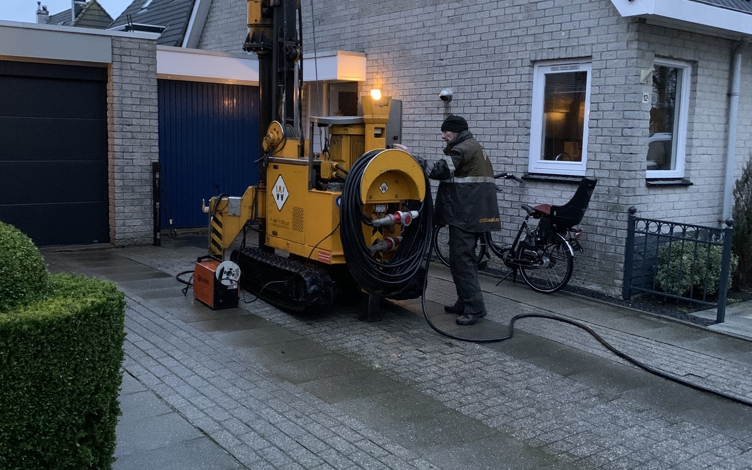 Dakopbouw inclusief heiwerkzaamheden