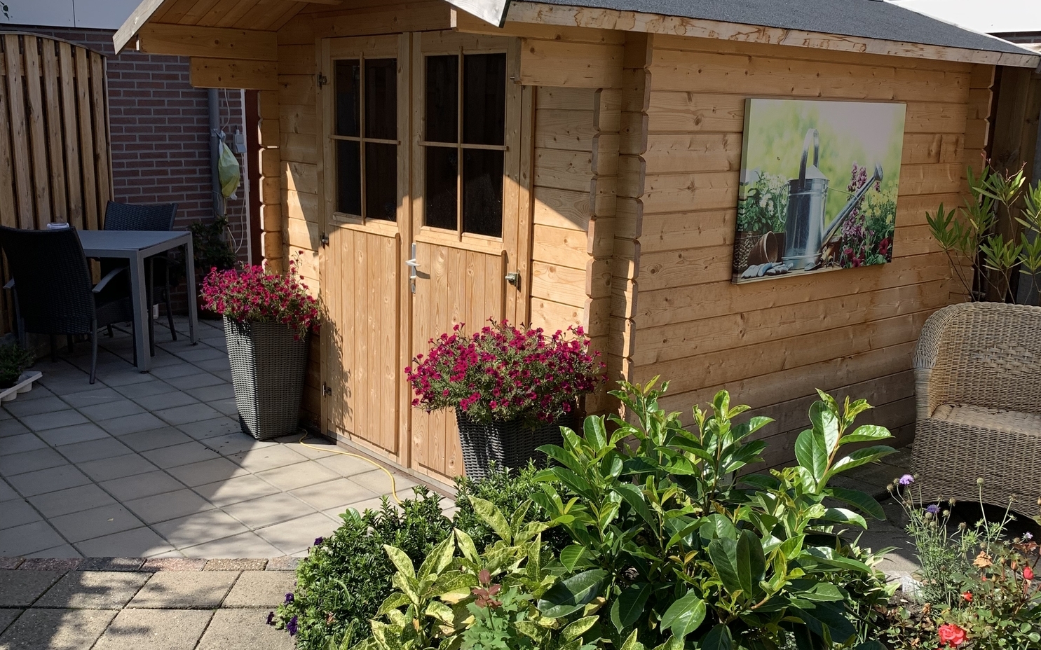 Afgebrande schuurtjes